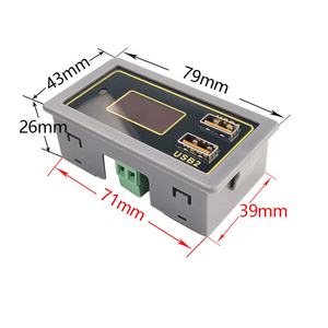 Voltmètre ampèremètre ZK-BC 4,5-32V 12V 24V pour batteries au plomb-acide et au lithium, <span class=keywords><strong>testeur</strong></span> de capacité <span class=keywords><strong>18650</strong></span>, moniteur de batterie, <span class=keywords><strong>chargeur</strong></span> rapide USB QC3.0 - Product Image 3