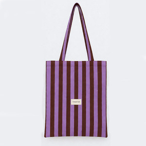 Bolsos de Mano Personalizados con Logotipo, Bolsos Cruzados de Lona para Viaje, Bolsos de Compras, Bolsos Tote Grandes a Rayas de Verano para la Playa - Product Image 2