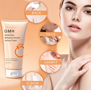 Crème aissellière GMH en gros, OEM/ODM, crème éclaircissante à l'acide kojique et au glutathion, 30g - Product Image 3