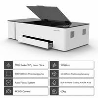 Machine de découpe laser CO2 60W pour le bois MDF, le contreplaqué, l'acrylique, le cuir, les modèles, l'emballage et la production en petites séries pour usage en atelier