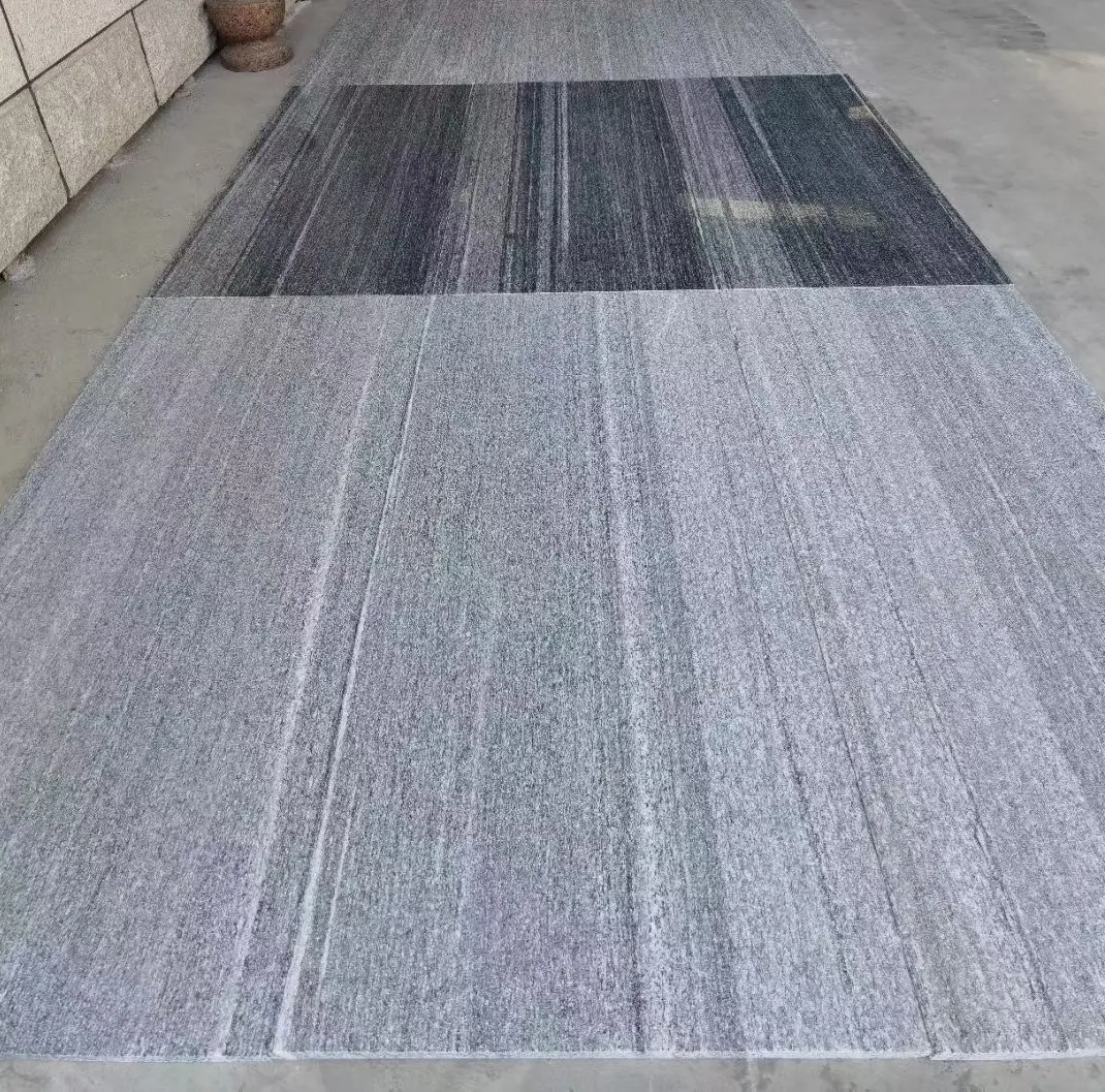 Interlok Curbstone gri kumtaşı küpleri costone taş beyaz siyah gri granit mermer G302