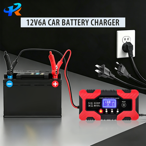 Nuevo Cargador Eléctrico Portátil 2026 <span class=keywords><strong>de</strong></span> 12V6A, Cargador Automático <span class=keywords><strong>de</strong></span> Batería para Baterías <span class=keywords><strong>de</strong></span> Plomo-Ácido SLA AGM GEL <span class=keywords><strong>de</strong></span> 12V para Automóviles - Product Image 3