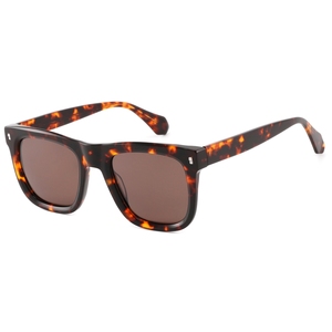 Full Rim Rectangle Sunglasses Black Frame UV400 Protection Unisex Adult Style - Product Image 5