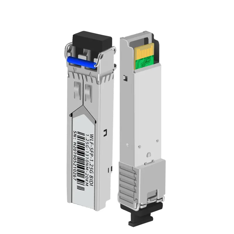 Módulo de fibra SFP 10G LC interface 1310nm comprimento de onda único modo fibra dupla 10 Gigabit transmissão distância 20KM SFP-10G-LR-20