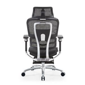 Modern Full Mesh Ergonomic Office <b>Chair</b> Adjustable <b>Back</b> Seat Height Adjustment Stainless Steel Base-Factory Direct - Product Image 5