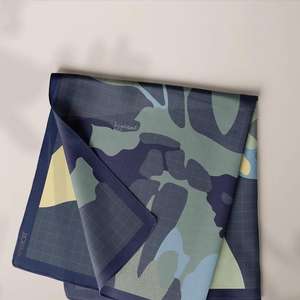 Pañuelos de gasa de algodón con estampado étnico personalizado para mujer, bufandas Hijab musulmanas, chales, accesorio de moda para mujeres musulmanas - Product Image 2