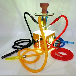 Nueva Cachimba Acrílica LED de Cuatro Tubos con Logotipos Personalizados al por Mayor, Fantástica Oferta - Product Image 3