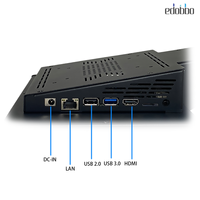 PC10, Terminal Punto de Venta Pequeño con Pantalla Táctil de 10 Pulgadas, Escáner de Códigos QR 1D/2D, Android/Windows, Verificador de Precios de Autoservicio para Sistemas POS de Supermercado