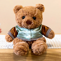Ours en peluche personnalisé avec logo et tenues sur mesure, jouet en peluche doux pour la personnalisation de marque de personnage IP