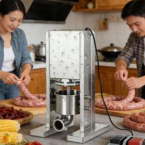 सबसे अच्छा बिक्री शांत संचालन औद्योगिक खाद्य स्टफ़र मशीन इलेक्ट्रिक सॉसेज एनमा फिलर सॉसेज स्टफिंग उपकरण - Product Image 1