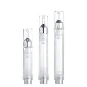 Sang trọng PS ống tiêm huyết thanh ống rõ ràng <span class=keywords><strong>5ml</strong></span> <span class=keywords><strong>10ml</strong></span> 15ml không có không khí mắt chai kem Nhựa mỹ phẩm ống tiêm ống nhỏ giọt Bơm Dispenser chai - Product Image 4