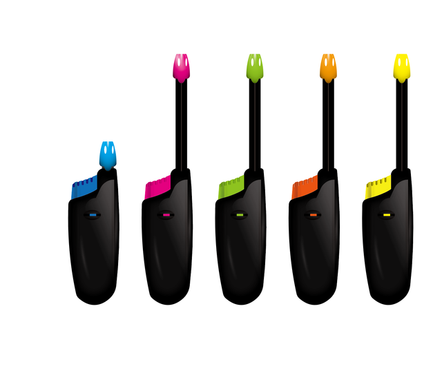 Scalable BBQ Lighter Butane Gas Safety Features Refillable Lighter Camping Candle Lighter