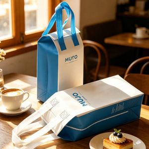 ถุงเก็บความร้อน/เย็นแบบใช้แล้วทิ้ง ลายการ์ตูน เป็นมิตรกับสิ่งแวดล้อม ขายส่ง ทนทาน กันน้ำ สำหรับใส่อาหารร้อน/เย็น - Product Image 2