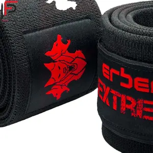 Weight Lifting Support Wrist Wrap for Gym Fitness Training Powerlifting Heavy Duty Weight Lifting Gym Training Rubber Palm