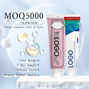 Dentifricio Sbiancante Personalizzato con Bicarbonato di Sodio, Difesa dalle Macchie, Fluoruro, Gusto Menta Fresca, MOQ5000 - Product Image 1