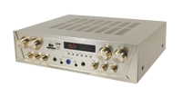 Amplificateur Audio domestique Bluetooth professionnel 4 canaux 500 Watt MAX système récepteur stéréo Radio FM MP3/USB/SD/AUX lecture de musique