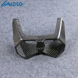 AKOSO Couverture de feu arrière de moto en fibre de carbone sèche 3K pour Kawasaki <span class=keywords><strong>Z</strong></span> <span class=keywords><strong>H2</strong></span> <span class=keywords><strong>2021</strong></span> 2022 2023 2024 - Product Image 3
