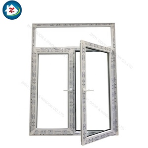 Bonne isolation impact fenêtres anti-ouragan Upvc pvc fenêtres et portes à battant pour <span class=keywords><strong>les</strong></span> maisons - Product Image 2