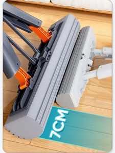 PVA-Schwammkopf wischer mit Reinigungs eimer und 2-Kopf-Bodenreinigung mit breiter Walze für den gewerblichen und privaten Gebrauch - Product Image 5