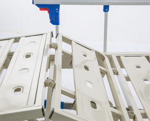 Grosir murah furnitur perawatan rumah sakit dua engkol penyandang medis 2 fungsi tempat tidur rumah sakit Manual - Product Image 5