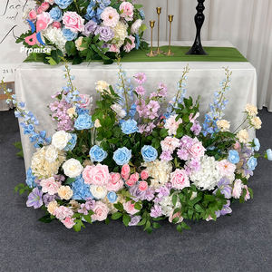 Decoración de Bolas de Flores de Seda para Bodas, Fondo para Fotos, Decoración para Fiestas de Graduación, Halloween, Regreso a Clases, Pascua y Otros Eventos - Personalizable - Product Image 1