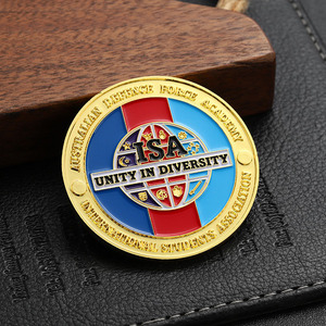 OEM Mềm Cứng Men 3D Cờ In Đồng Xu Lưu Niệm Hai Mặt Vàng Bạc Mạ Kim Loại Kỷ Niệm Tùy Chỉnh Thách Thức Đồng Xu - Product Image 6