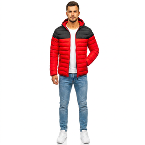 Winter Thickened Padded Cotton <b>Jacket</b> <b>Men</b> Zipper Cardigan Outdoor Casual <b>Warm</b> Breathable Quick Dry FINER THREADS Puffer <b>Jacket</b> - Product Image 1