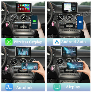 Para Mercedes Benz uma classe W176 2013-2017 tela <span class=keywords><strong>original</strong></span> do carro caixa decodificador interface dispositivo sem fio CarPlay <span class=keywords><strong>Android</strong></span> Auto Player - Product Image 4
