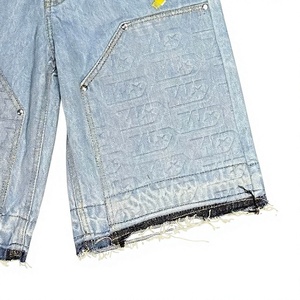 Shorts en jean pour homme Macmillian, taille haute, style cargo, déchirés, respirants, séchage rapide, imperméables, mode printemps-été - Product Image 4