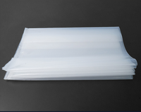 Sacs de rangement en plastique transparent robustes imprimés sur mesure avec fermeture hermétique, couleur et épaisseur personnalisées pour l'emballage plat des aliments