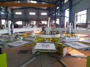 Chất lượng cao Tự động <span class=keywords><strong>ROTARY</strong></span> lụa màn hình thiết bị in ấn cho màn hình in - Product Image 2