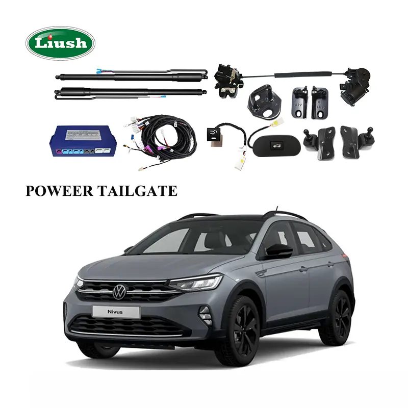 Power Tailgate Kit pintu belakang elektrik, aksesori bagasi otomatis untuk VW Nivus kick sensor tailgate