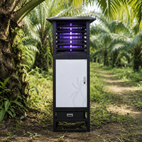 Lampe de surveillance des insectes agricoles YONGAGRI Solar IoT, piège de prévision des ravageurs par photo à distance pour l'agriculture, les forêts et les plantations