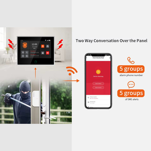 ระบบเตือนภัยอัจฉริยะไร้สาย Wolf Guard Tuya App รองรับ 4G Wifi สำหรับบ้าน ความปลอดภัยส่วนบุคคล พร้อมหน้าจอสัมผัส 7 นิ้ว - Product Image 5