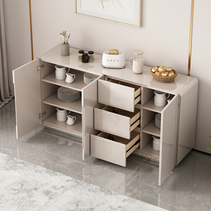 Lxyx Luxury Painted Sideboard Minimalist Living <b>Room</b> Large Capacity <b>Storage</b> <b>Cabinet</b> Home Entryway Partition <b>Cabinet</b> - Product Image 3