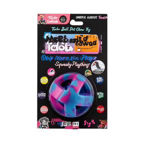 Turbo <b>Ball</b> Pet Chew Toy For <b>Dogs</b> Interactive Rubber Squeaky Plaything - Product Image 3