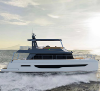 Yacht de luxe en FRP de 17 m (56 pieds) - Catamaran à passagers - Bateau ferry - À vendre