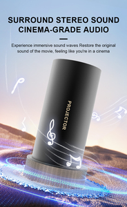 Anxin Proyectores 4K HD con Altavoces Mini <span class=keywords><strong>Proyector</strong></span> Portátil de Estilo Libre 4K Home Theater Beamer Full HD Nativo - Product Image 6