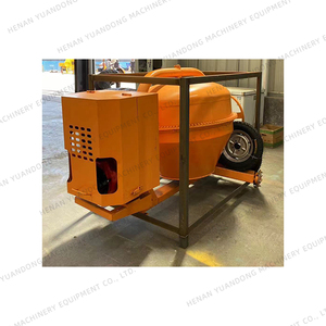 Construction ménage petit mélangeur de mortier de ciment 2/4 roues automatique industriel Mini bétonnière 130L - Product Image 1