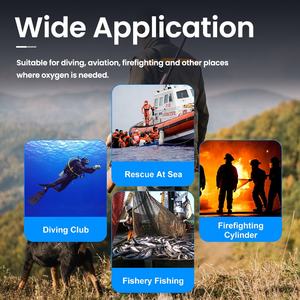 <span class=keywords><strong>Compresseur</strong></span> d'air pour plongée sous-marine TUXING, arrêt manuel, 100 L/min, haute pression, <span class=keywords><strong>3</strong></span> <span class=keywords><strong>cylindres</strong></span>, 4500 psi, 30 MPa, 300 bars, remplissage de bouteilles de plongée - Product Image 5