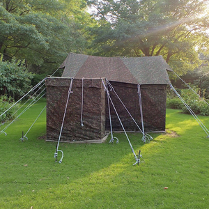 Amana Textiles Industrial Style Canvas Tactic <b>Tent</b> 2000-3000mm <b>Waterproof</b> Four-Season Quick Automatic Opening Eco-Friendly - Product Image 1