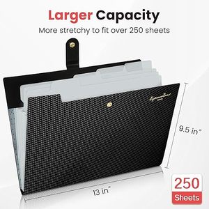 Thư Kích thước accordion tập tin tổ chức thư mục cho các tài liệu văn phòng trường mở rộng tập tin thư mục - Product Image 3