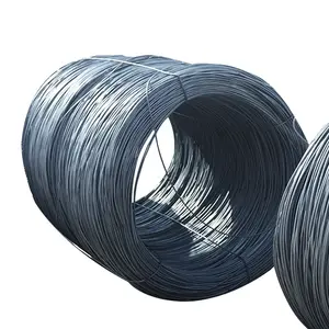 Low carbon hot rolling wire rod mechanical parts sae1006 sae1008 Q195 Q215 nail making wire drawing binding