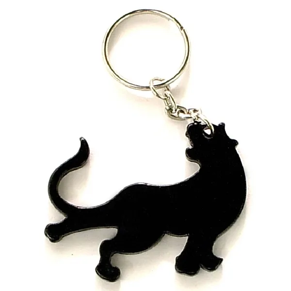 Eco-Friendly Tiger Aluminum Bottle Opener Key Chain