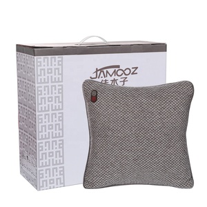 Druck aktivierte <span class=keywords><strong>Massage</strong></span> Pulsierende vibrierende Entspannung <span class=keywords><strong>Treat</strong></span> Pad Kissen Linderung von Rückens ch merzen Shiatsu <span class=keywords><strong>Massage</strong></span> kissen - Product Image 2