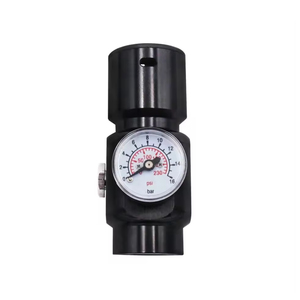 Régulateur de CO2 en alliage d'aluminium HPA Mini SFR, rafraîchissement super rapide, entrée G1/2-14, sortie 1500 PSI, 0-130 PSI, outils pneumatiques - Product Image 1