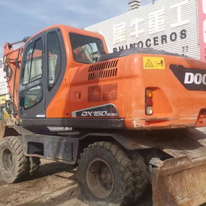 Excavadora de Ruedas Usada DOOSAN DX150W-9C de Alta Calidad, Modelo 2022, Motor, Caja de Cambios, PLC, Bomba, Rodamientos, 103kW, 15 Toneladas, en Venta - Product Image 3