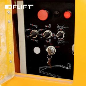 500kg mới gấp điều chỉnh giàn giáo điện cầm tay 6M thang máy an toàn thang máy tự động điều khiển từ xa thang máy di động - Product Image 4