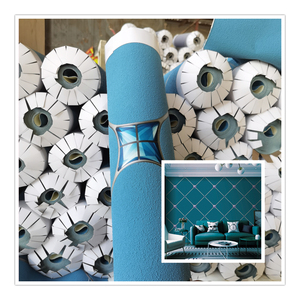 <span class=keywords><strong>Papel</strong></span> de vinilo <span class=keywords><strong>papel</strong></span> de pared <span class=keywords><strong>papel</strong></span> tapiz de gamuza no tejida a rayas 3D <span class=keywords><strong>papel</strong></span> tapiz de espuma 3D de terciopelo moderno Simple - Product Image 5