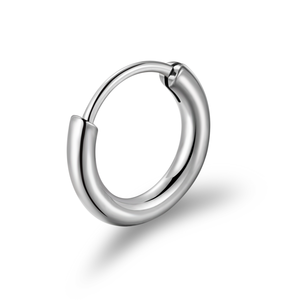 Серьги-кольца из титанового сплава G23, гипоаллергенные, с закрытым кольцом, для пирсинга, оптом - Product Image 4